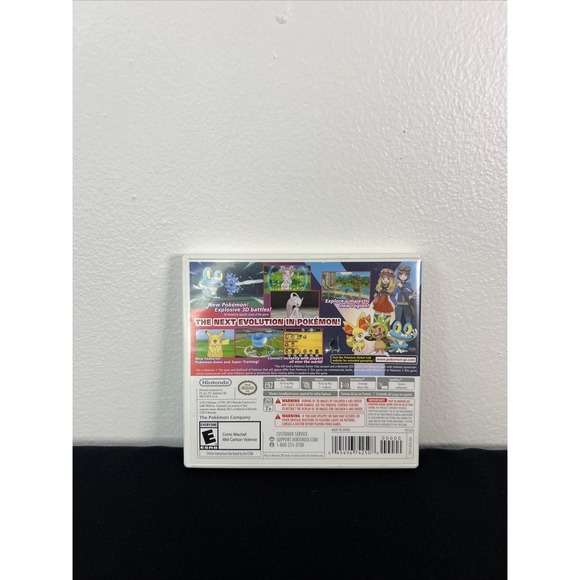 Pokemon Y - CIB (Nintendo 3DS, 2013) CTR-P-EK2E-USA Very Good Condition - Picture 2 of 8